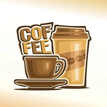 Vector logo for coffee Stock Illustration
