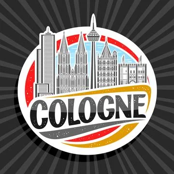 Vector logo for Cologne Stock Illustration