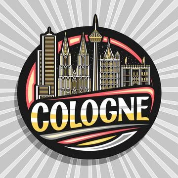 Vector logo for Cologne Stock Illustration