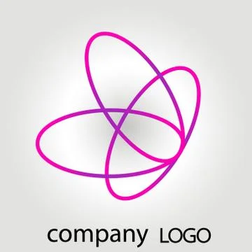 Vector logo for companies Stock Illustration