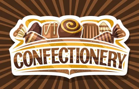 Vector logo for Confectionery Stock Illustration