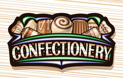 Vector logo for Confectionery Stock Illustration