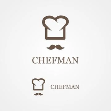 Vector logo of creative chef Stock Illustration