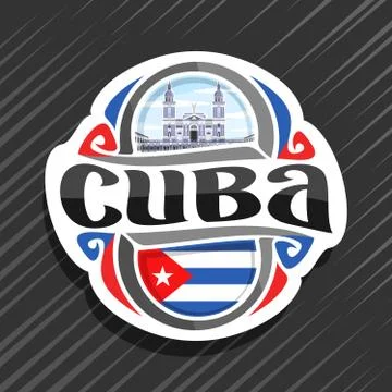 Vector logo for Cuba Stock Illustration
