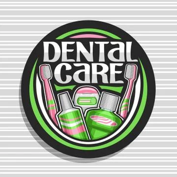 Vector logo for Dental Care Stock Illustration