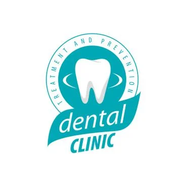 Vector logo dental Illustrazione stock