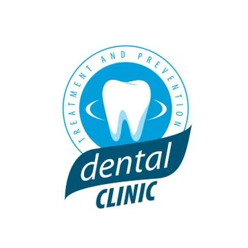 Vector logo dental Illustrazione stock