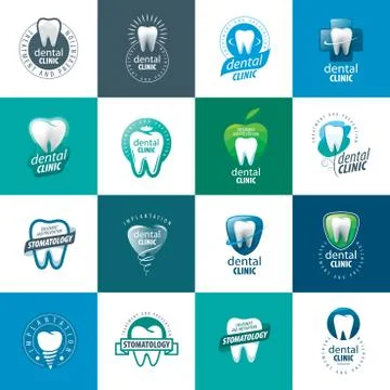 Vector logo dentistry Stock Illustration