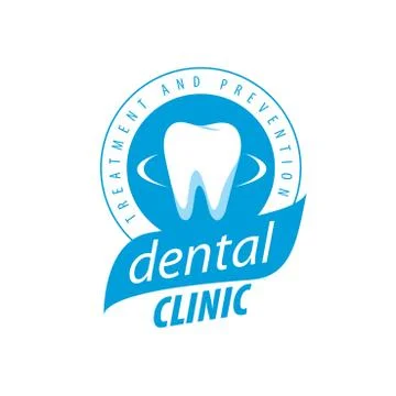 Vector logo dentistry Illustrazione stock