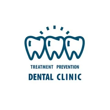 Vector logo dentistry イラスト素材