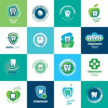 Vector logo dentistry Stock Illustration