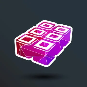 Vector logo design element Sushi restaurant japanese Stock Illustration