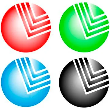 Vector logo design Illustrazione stock