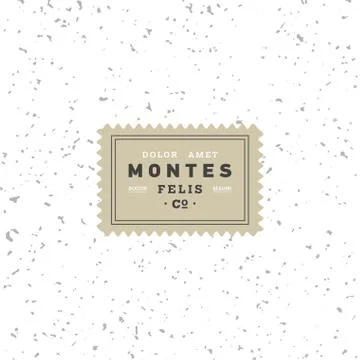 Vector logo design Stock Illustration