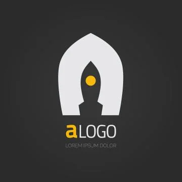 Vector logo design Stock Illustration