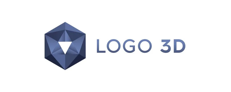 Vector logo design template for business . Vector geometric icon. Linear style Stock Illustration