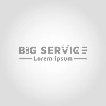 Vector logo design template idea Stock Illustration