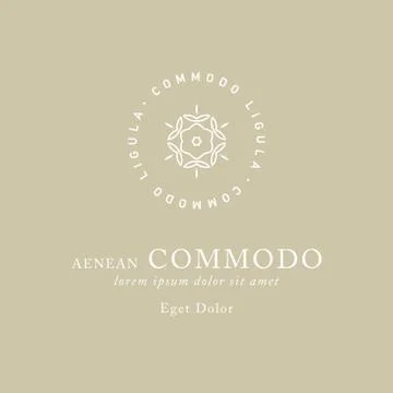 Vector logo design template Stock Illustration