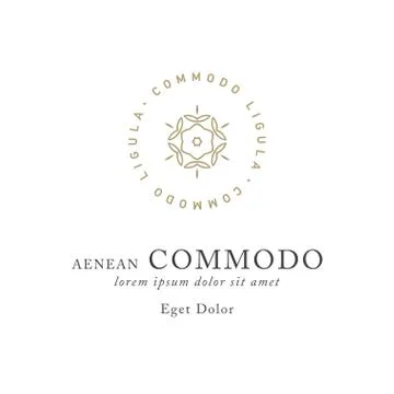 Vector logo design template Stock Illustration