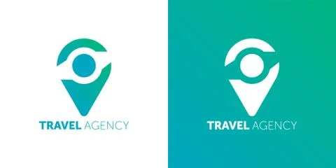 Vector logo design templates for airlines, airplane tickets, travel agencies - Stock Illustration