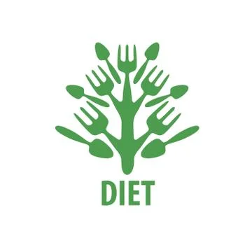 Vector logo for diet Stock Illustration