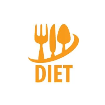 Vector logo for diet Stock Illustration