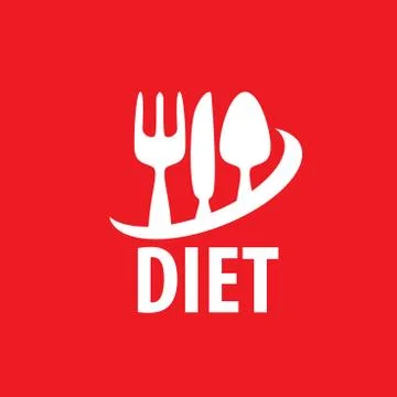Vector logo for diet Stock Illustration