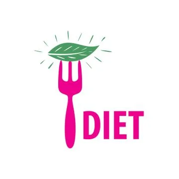Vector logo for diet Stock Illustration