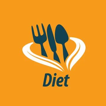 Vector logo for diet Stock Illustration