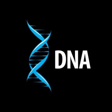 Vector logo dna Illustration