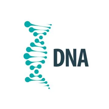 Vector logo dna Stock Illustration