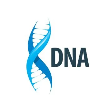Vector logo dna Stock Illustration
