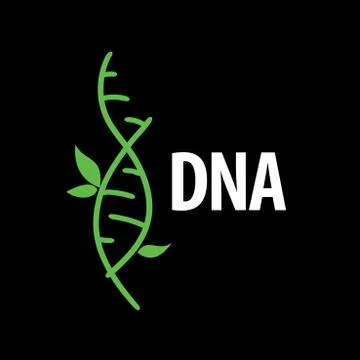 Vector logo dna Stock Illustration