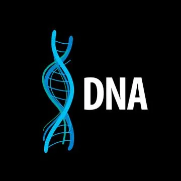 Vector logo dna Stock Illustration
