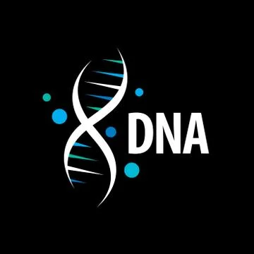 Vector logo dna Illustration