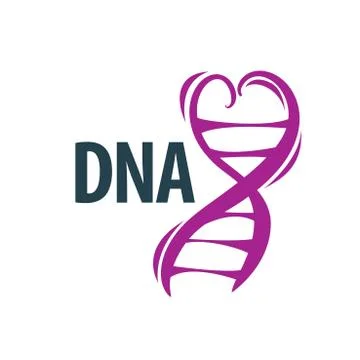 Vector logo dna Illustration