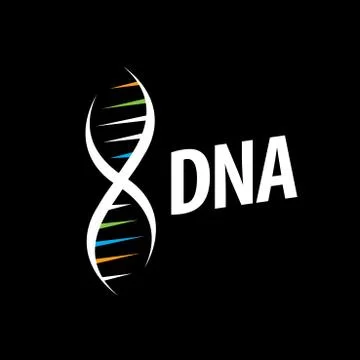 Vector logo dna Stock Illustration