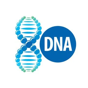Vector logo dna Stock Illustration