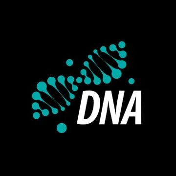 Vector logo dna Stock Illustration