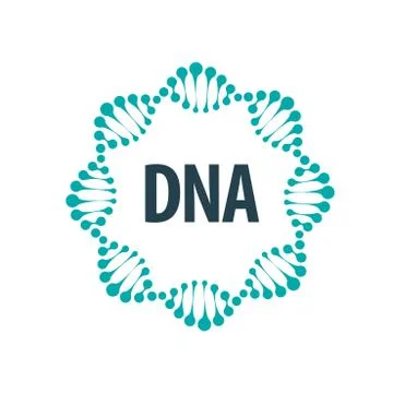 Vector logo dna Stock Illustration