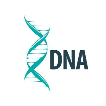 Vector logo dna Illustration
