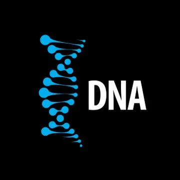 Vector logo dna Stock Illustration