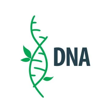 Vector logo dna Stock Illustration