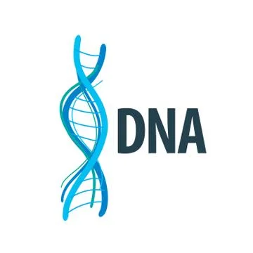 Vector logo dna Stock Illustration