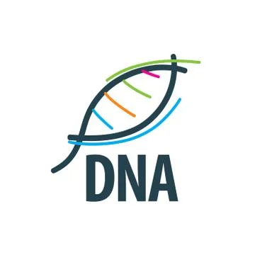 Vector logo dna Stock Illustration