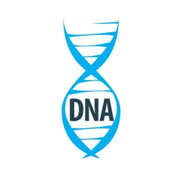 Vector logo dna Illustration