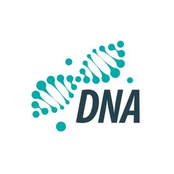Vector logo dna Stock-Illustration