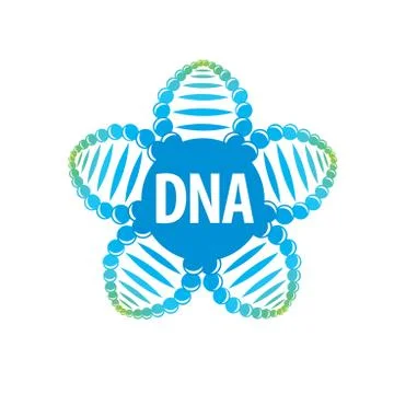 Vector logo dna Illustration