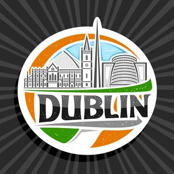Vector logo for Dublin Stock Illustration