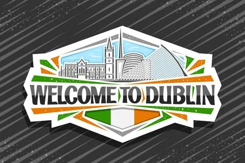 Vector logo for Dublin Stock Illustration